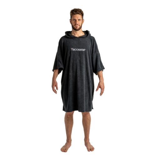 Moonwrap Towel Robe – Black