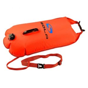 sola open water swim float dry bag 28l